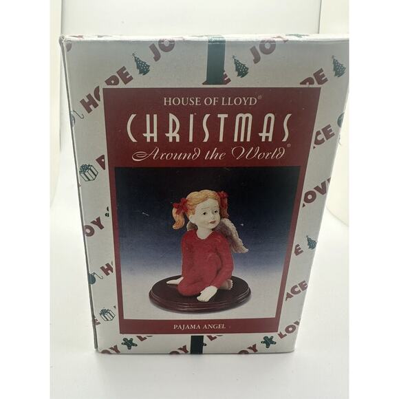 House of Lloyd Christmas Around the World Pajama Angel 1997 Figurine - Picture 3 of 3